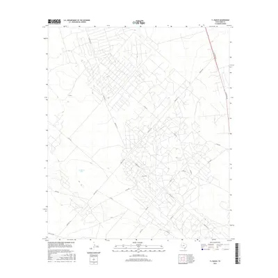 2016 Map of 7 L Ranch, 2016 Print