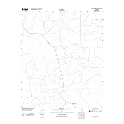 2012 Map of A B C Creek, 2012 Print
