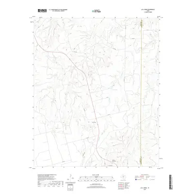 2019 Map of A B C Creek, 2019 Print