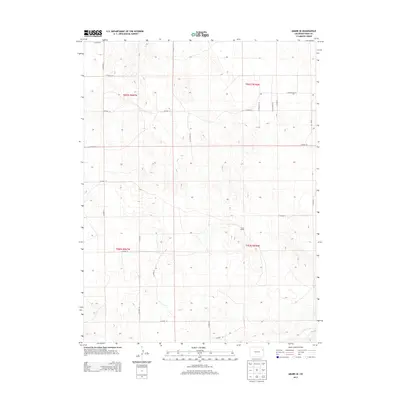 2013 Map of Abarr SE, 2013 Print