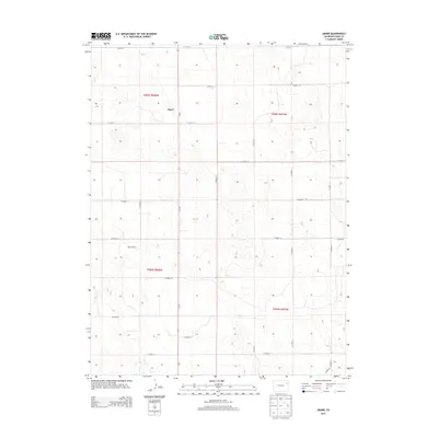 2013 Map of Abarr, 2013 Print