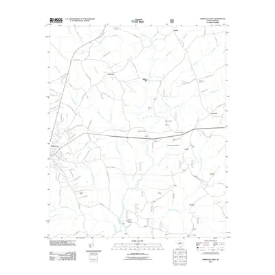 2011 Map of Abbeville East, 2011 Print