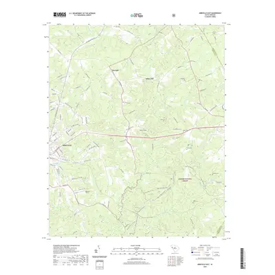 2020 Map of Abbeville East, 2020 Print