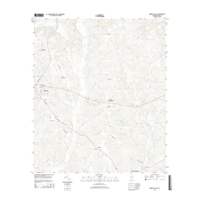 2014 Map of Abbeville East, 2014 Print