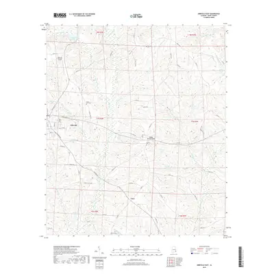 2018 Map of Abbeville East, 2018 Print