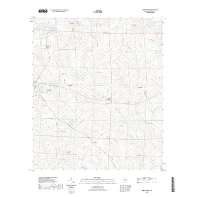 2020 Map of Abbeville East, 2020 Print