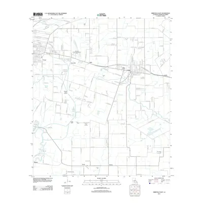 2012 Map of Abbeville East, 2012 Print