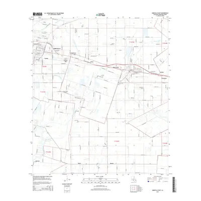 2015 Map of Abbeville East, 2015 Print