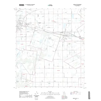 2020 Map of Abbeville East, 2020 Print
