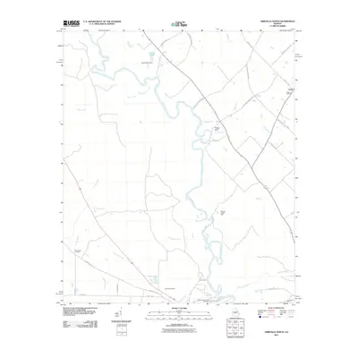 2011 Map of Abbeville North, 2011 Print