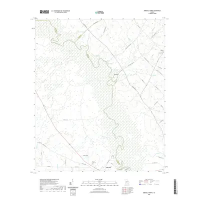 2020 Map of Abbeville North, 2020 Print