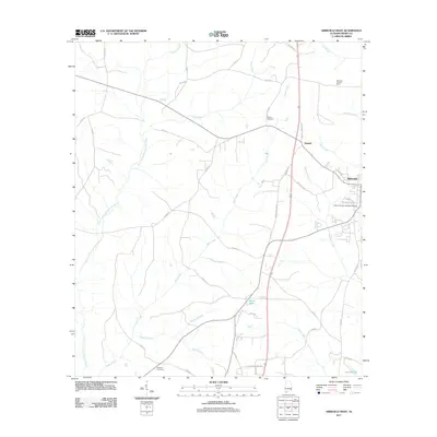 2011 Map of Abbeville West, 2011 Print