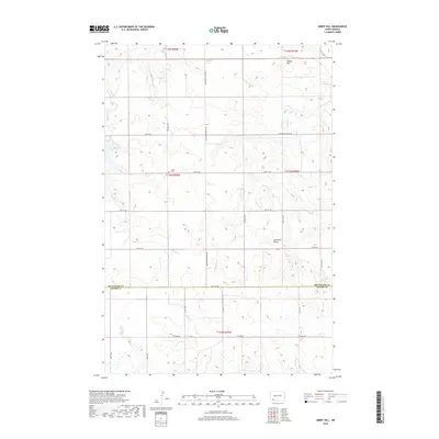 2018 Map of Abbey Hill, 2018 Print