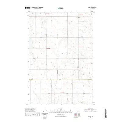 2020 Map of Abbey Hill, 2020 Print