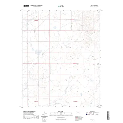 2023 Map of Abbott, 2023 Print