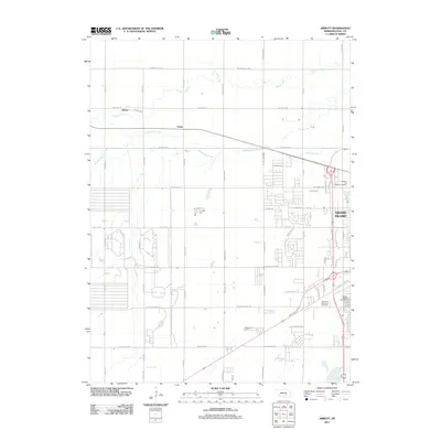 2011 Map of Abbott, 2011 Print