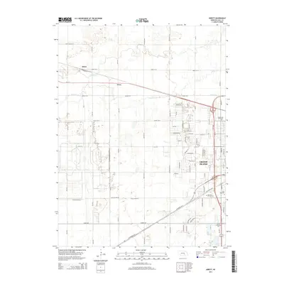 2014 Map of Abbott, 2014 Print