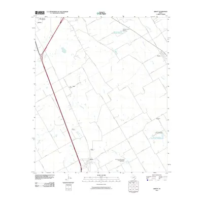 2010 Map of Abbott, 2010 Print