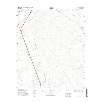 2016 Map of Abbott, 2016 Print