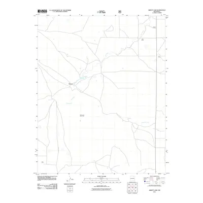 2011 Map of Abbott Lake, 2011 Print