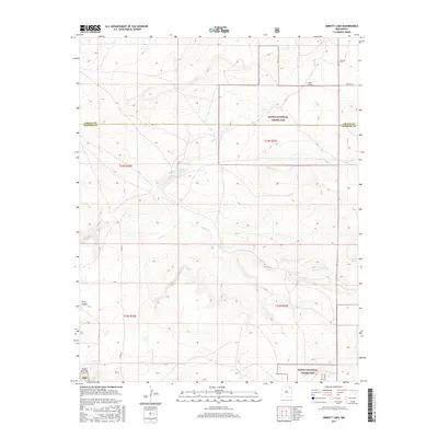 2017 Map of Abbott Lake, 2017 Print