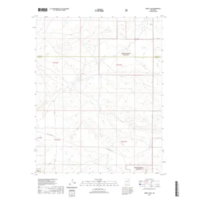 2020 Map of Abbott Lake, 2020 Print