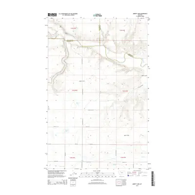 2014 Map of Abbott Lake, 2014 Print
