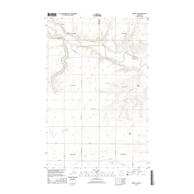 2017 Map of Abbott Lake, 2017 Print