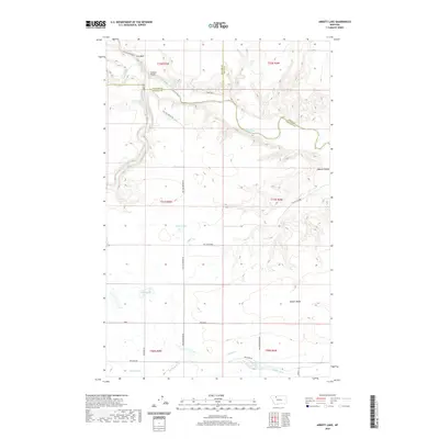 2020 Map of Abbott Lake, 2020 Print