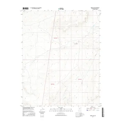 2017 Map of Abbott NW, 2017 Print