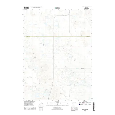 2014 Map of Abbott Ranch, 2014 Print