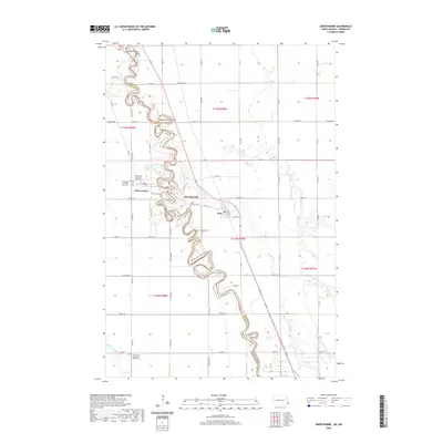 2020 Map of Abercrombie, 2020 Print