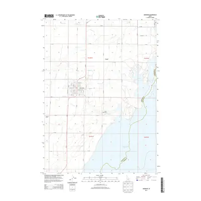 2013 Map of Aberdeen, 2013 Print