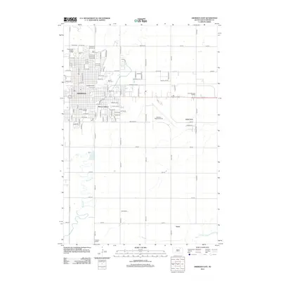 2012 Map of Aberdeen East, 2012 Print
