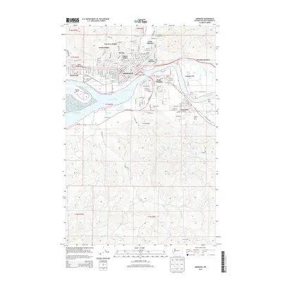 2014 Map of Aberdeen, 2014 Print
