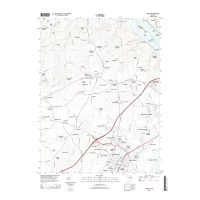 2014 Map of Aberdeen, 2014 Print