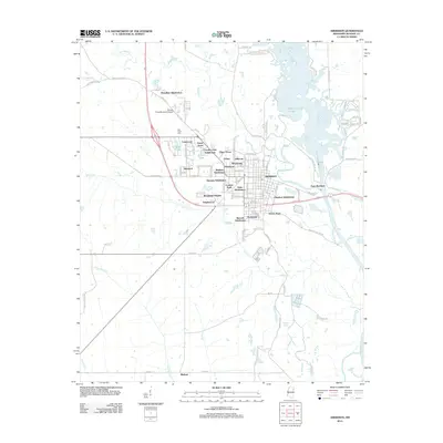 2012 Map of Aberdeen, 2012 Print