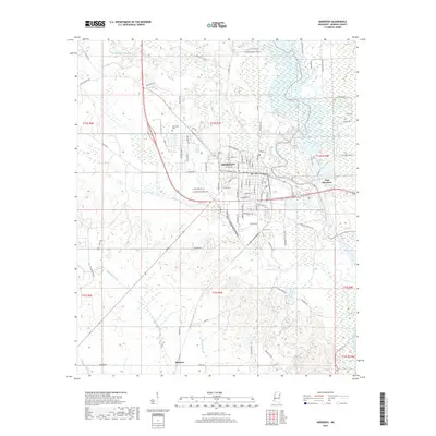 2018 Map of Aberdeen, 2018 Print