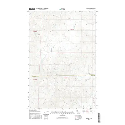 2017 Map of Aberdeen SE, 2017 Print
