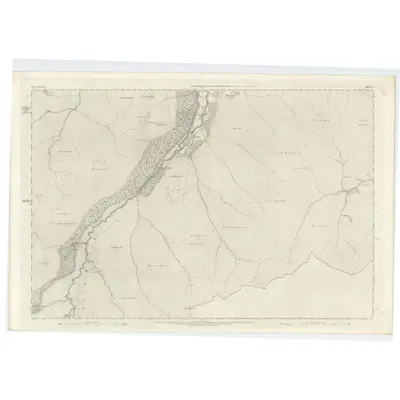 1866 Map of Aberdeenshire, Sheet C, 1869 Print