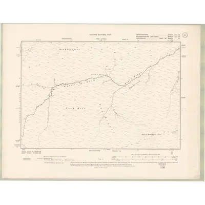 1899 Map of Aberdeenshire Sheet CII.SE, 1903 Print