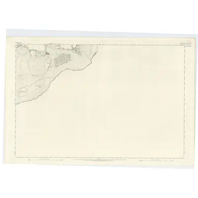 1865 Map of Aberdeenshire, Sheet CIII, 1869 Print