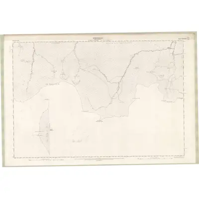 1900 Map of Aberdeenshire Sheet CIV (inset CIIIa), 1901 Print