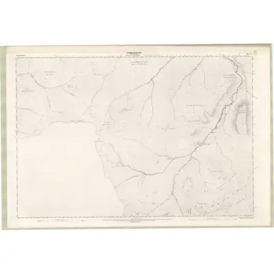 1900 Map of Aberdeenshire Sheet CV, 1902 Print