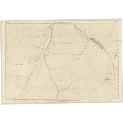 1866 Map of Aberdeenshire, Sheet CVI, 1869 Print