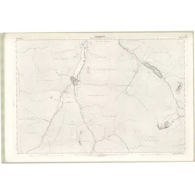 1900 Map of Aberdeenshire Sheet CVI, 1902 Print