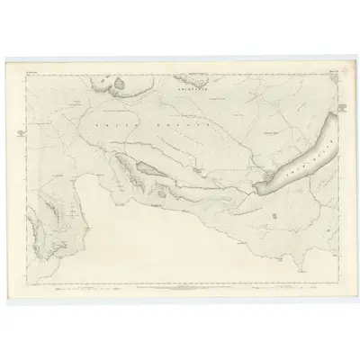 1866 Map of Aberdeenshire, Sheet CVII, 1869 Print