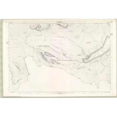 1900 Map of Aberdeenshire Sheet CVII, 1902 Print