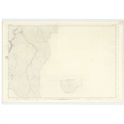 1866 Map of Aberdeenshire, Sheet CVIII (with inset CXIII), 1869 Print