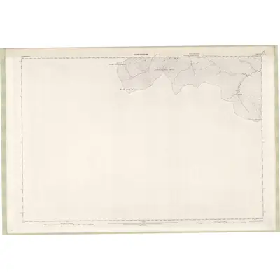 1900 Map of Aberdeenshire Sheet CX, 1901 Print